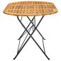 vidaXL Tavolo da Giardino 160x85x74 cm Legno Massello di Acacia Ovale