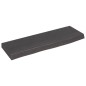 vidaXL Ripiano Muro Marrone Scuro 60x20x4 cm Massello Rovere Trattato vidaXL Ripiano Muro Marrone Scuro 60x20x4 cm Massello Rovere Trattato