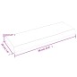 vidaXL Ripiano Muro Marrone Scuro 60x20x4 cm Massello Rovere Trattato vidaXL Ripiano Muro Marrone Scuro 60x20x4 cm Massello Rovere Trattato