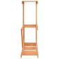 vidaXL Portafiori 81x25x75,5 cm in Legno Massello di Abete