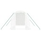 vidaXL Serra con Telaio in Acciaio Bianco 4 m² 2x2x2 m vidaXL Serra con Telaio in Acciaio Bianco 4 m² 2x2x2 m