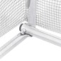 vidaXL Serra con Telaio in Acciaio Bianco 4 m² 2x2x2 m vidaXL Serra con Telaio in Acciaio Bianco 4 m² 2x2x2 m