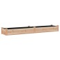 vidaXL Fioriera Rialzata da Giardino Fodera 240x45x25cm Massello Abete vidaXL Fioriera Rialzata da Giardino Fodera 240x45x25cm Massello Abete