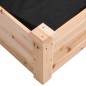 vidaXL Fioriera Rialzata da Giardino Fodera 240x45x25cm Massello Abete vidaXL Fioriera Rialzata da Giardino Fodera 240x45x25cm Massello Abete