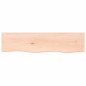 vidaXL Ripiano a Parete 80x20x6 cm Legno Massello Rovere Non Trattato vidaXL Ripiano a Parete 80x20x6 cm Legno Massello Rovere Non Trattato