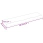 vidaXL Ripiano a Parete 80x20x6 cm Legno Massello Rovere Non Trattato vidaXL Ripiano a Parete 80x20x6 cm Legno Massello Rovere Non Trattato
