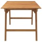 vidaXL Tavolo da Giardino 150x90x75 cm Legno Massello di Acacia