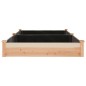 vidaXL Fioriera Rialzata Giardino Fodera 240x120x25 cm Massello Abete vidaXL Fioriera Rialzata Giardino Fodera 240x120x25 cm Massello Abete