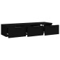 vidaXL Armadietto a Muro Nero 102x30x20 cm in Legno Multistrato vidaXL Armadietto a Muro Nero 102x30x20 cm in Legno Multistrato