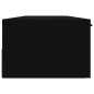 vidaXL Armadietto a Muro Nero 102x30x20 cm in Legno Multistrato vidaXL Armadietto a Muro Nero 102x30x20 cm in Legno Multistrato