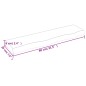 vidaXL Ripiano Muro Grigio Scuro 80x20x6 cm Massello Rovere Trattato vidaXL Ripiano Muro Grigio Scuro 80x20x6 cm Massello Rovere Trattato