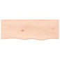 vidaXL Ripiano a Parete 80x30x6 cm Legno Massello Rovere Non Trattato