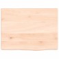 vidaXL Ripiano a Parete 40x30x2 cm Legno Massello Rovere Non Trattato vidaXL Ripiano a Parete 40x30x2 cm Legno Massello Rovere Non Trattato