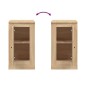 vidaXL Credenze 2 pz Rovere Sonoma 37,5x35,5x67,5 cm Legno Multistrato vidaXL Credenze 2 pz Rovere Sonoma 37,5x35,5x67,5 cm Legno Multistrato