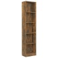 vidaXL Libreria a 5 Ripiani Rovere Fumo 40x24x175 cm Legno Multistrato vidaXL Libreria a 5 Ripiani Rovere Fumo 40x24x175 cm Legno Multistrato