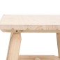 vidaXL Tavolino 49x49x60 cm in Legno Massello di Abete Rosso vidaXL Tavolino 49x49x60 cm in Legno Massello di Abete Rosso