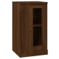 vidaXL Credenze 2pz Rovere Marrone 37,5x35,5x67,5 cm Legno Multistrato vidaXL Credenze 2pz Rovere Marrone 37,5x35,5x67,5 cm Legno Multistrato