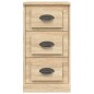 vidaXL Credenza Rovere Sonoma 36x35,5x67,5 cm in Legno Multistrato vidaXL Credenza Rovere Sonoma 36x35,5x67,5 cm in Legno Multistrato