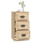 vidaXL Credenza Rovere Sonoma 36x35,5x67,5 cm in Legno Multistrato vidaXL Credenza Rovere Sonoma 36x35,5x67,5 cm in Legno Multistrato