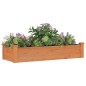 vidaXL Fioriera Giardino Fodera Marrone 120x45x25cm Massello Abete vidaXL Fioriera Giardino Fodera Marrone 120x45x25cm Massello Abete