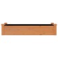 vidaXL Fioriera Giardino Fodera Marrone 120x45x25cm Massello Abete vidaXL Fioriera Giardino Fodera Marrone 120x45x25cm Massello Abete