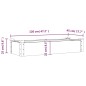 vidaXL Fioriera Giardino Fodera Marrone 120x45x25cm Massello Abete vidaXL Fioriera Giardino Fodera Marrone 120x45x25cm Massello Abete