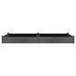 vidaXL Fioriera Giardino con Fodera Grigia 240x120x25cm Massello Abete vidaXL Fioriera Giardino con Fodera Grigia 240x120x25cm Massello Abete