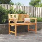 vidaXL Panca da Giardino 114x59x87 cm Legno Massello di Teak vidaXL Panca da Giardino 114x59x87 cm Legno Massello di Teak