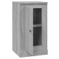 vidaXL Credenze 2pz Grigio Sonoma 37,5x35,5x67,5 cm Legno Multistrato vidaXL Credenze 2pz Grigio Sonoma 37,5x35,5x67,5 cm Legno Multistrato