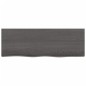 vidaXL Ripiano Muro Grigio Scuro 80x30x4 cm Massello Rovere Trattato vidaXL Ripiano Muro Grigio Scuro 80x30x4 cm Massello Rovere Trattato