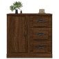 vidaXL Credenza Rovere Marrone 70x35,5x67,5 cm in Legno Multistrato vidaXL Credenza Rovere Marrone 70x35,5x67,5 cm in Legno Multistrato