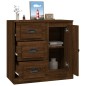 vidaXL Credenza Rovere Marrone 70x35,5x67,5 cm in Legno Multistrato vidaXL Credenza Rovere Marrone 70x35,5x67,5 cm in Legno Multistrato