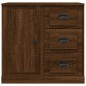 vidaXL Credenza Rovere Marrone 70x35,5x67,5 cm in Legno Multistrato vidaXL Credenza Rovere Marrone 70x35,5x67,5 cm in Legno Multistrato
