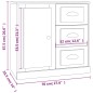 vidaXL Credenza Rovere Marrone 70x35,5x67,5 cm in Legno Multistrato vidaXL Credenza Rovere Marrone 70x35,5x67,5 cm in Legno Multistrato