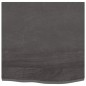 vidaXL Ripiano Muro Marrone Scuro 60x60x2 cm Massello Rovere Trattato
