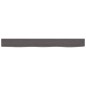 vidaXL Ripiano Muro Marrone Scuro 100x10x6 cm Massello Rovere Trattato vidaXL Ripiano Muro Marrone Scuro 100x10x6 cm Massello Rovere Trattato