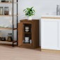 vidaXL Credenza Rovere Marrone 37,5x35,5x67,5 cm in Legno Multistrato vidaXL Credenza Rovere Marrone 37,5x35,5x67,5 cm in Legno Multistrato