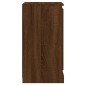 vidaXL Credenza Rovere Marrone 37,5x35,5x67,5 cm in Legno Multistrato vidaXL Credenza Rovere Marrone 37,5x35,5x67,5 cm in Legno Multistrato