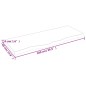 vidaXL Ripiano Muro Grigio Scuro 100x40x4 cm Massello Rovere Trattato vidaXL Ripiano Muro Grigio Scuro 100x40x4 cm Massello Rovere Trattato