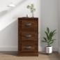 vidaXL Credenza Rovere Marrone 36x35,5x67,5 cm in Legno Multistrato vidaXL Credenza Rovere Marrone 36x35,5x67,5 cm in Legno Multistrato
