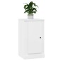 vidaXL Credenza Bianco Lucido 37,5x35,5x67,5 cm in Legno Multistrato vidaXL Credenza Bianco Lucido 37,5x35,5x67,5 cm in Legno Multistrato