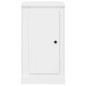 vidaXL Credenza Bianco Lucido 37,5x35,5x67,5 cm in Legno Multistrato vidaXL Credenza Bianco Lucido 37,5x35,5x67,5 cm in Legno Multistrato