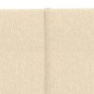 Pannelli Murali 12 pz Crema 60x30 cm in Tessuto 2,16 m² Pannelli Murali 12 pz Crema 60x30 cm in Tessuto 2,16 m²