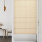 Pannelli Murali 12 pz Crema 60x30 cm in Tessuto 2,16 m² Pannelli Murali 12 pz Crema 60x30 cm in Tessuto 2,16 m²
