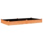 vidaXL Fioriera da Giardino Fodera Marrone 240x120x25cm Massello Abete vidaXL Fioriera da Giardino Fodera Marrone 240x120x25cm Massello Abete