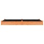 vidaXL Fioriera da Giardino Fodera Marrone 240x120x25cm Massello Abete vidaXL Fioriera da Giardino Fodera Marrone 240x120x25cm Massello Abete