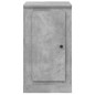 vidaXL Credenze 2pz Grigio Cemento 37,5x35,5x67,5 cm Legno Multistrato vidaXL Credenze 2pz Grigio Cemento 37,5x35,5x67,5 cm Legno Multistrato
