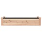 vidaXL Fioriera Rialzata da Giardino Fodera 120x45x25cm Massello Abete