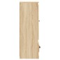 vidaXL Credenza Rovere Sonoma 36x35,5x103,5 cm in Legno Multistrato vidaXL Credenza Rovere Sonoma 36x35,5x103,5 cm in Legno Multistrato