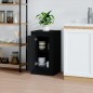 vidaXL Credenza Nera 37,5x35,5x67,5 cm in Legno Multistrato vidaXL Credenza Nera 37,5x35,5x67,5 cm in Legno Multistrato